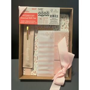 Mother's Day Journal Gift Set - Includes Pen and Notepad